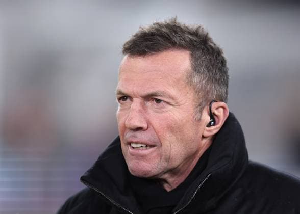 London, England, 14th December 2023. Former International Lothar Matthaus now as a TV pundit during the UEFA Europa League match at the London Stadium, London. Picture credit should read: David Klein Sportimage EDITORIAL USE ONLY. No use with unauthorised audio, video, data, fixture lists, club league logos or live services. Online in-match use limited to 120 images, no video emulation. No use in betting, games or single club league player publications. SPI-2801-0005