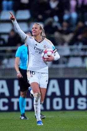 Sport Bilder des Tages Caroline Moller (16) (RMA) Football Feminin : Paris FC -Real Madrid GlennGervot Panoramic 