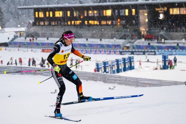 Sport Themen der Woche KW50 231215 Sofie Krehl of Germany competes in the Women s Cross Country Skiing Sprint qualification during the FIS Cross-Country World Cup on December 15, 2023 in Trondheim. Photo: Marius Simensen BILDBYRAN COP 238 MM0027 bbeng cross-country skiing langrenn skidor trondheim womens sprint world cup *** 231215 Sofie Krehl of Germany competes in the Women s Cross Country Skiing Sprint qualification during the FIS Cross Country World Cup on December 15, 2023 in Trondheim Photo Marius Simensen BILDBYRAN COP 238 MM0027 bbeng cross country skiing langrenn skidor trondheim womens sprint world cup  Copyright: MARIUSxSIMENSEN BB231215BB364