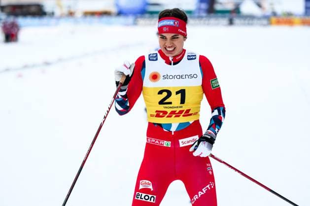 Bilder des Jahres 2023, Sport 12 Dezember 231215 Kristine Stavaas Skistad of Norway competes in the Women s Cross Country Skiing Sprint semi final during the FIS Cross-Country World Cup on December 15, 2023 in Trondheim. Photo: Marius Simensen BILDBYRAN COP 238 MM0027 skidor cross-country skiing langrenn world cup trondheim womens sprint bbeng *** 231215 Kristine Stavaas Skistad of Norway competes in the Women s Cross Country Skiing Sprint semi final during the FIS Cross Country World Cup on December 15, 2023 in Trondheim Photo Marius Simensen BILDBYRAN COP 238 MM0027 skidor cross country skiing langrenn world cup trondheim womens sprint bbeng  Copyright: MARIUSxSIMENSEN BB231215BB724