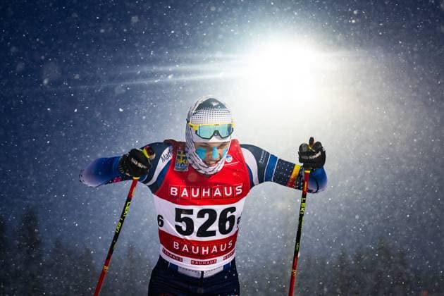 Sport Themen der Woche KW50 Sport Bilder des Tages 231216 Valter Ljungdahl under finalen i herrarnas sprint i Bauhaus Cup den 16 december 2023 i Boden. *** 231216 Valter Ljungdahl during the final of the mens sprint in the Bauhaus Cup on December 16, 2023 in Boden.  Copyright: SIMONxELIASSON BB231216SE084