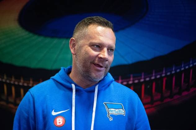 Fussball, Herren, Saison 2023 24, 2. Bundesliga, Hertha BSC, Training, Medienrunde mit Trainer Pal Dardai (Hertha BSC), 18.12. 2023,