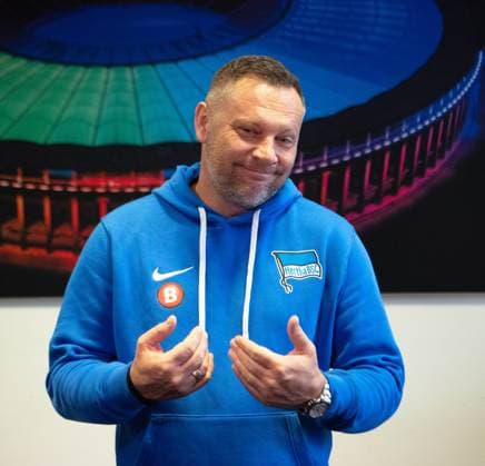 Fussball, Herren, Saison 2023 24, 2. Bundesliga, Hertha BSC, Training, Medienrunde mit Trainer Pal Dardai (Hertha BSC), 18.12. 2023,