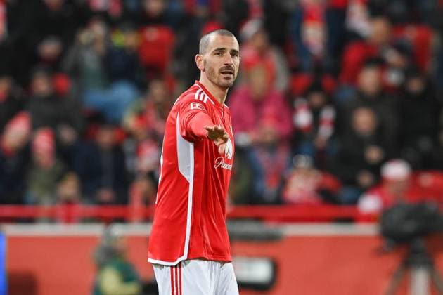 Fussball, Herren, Saison 2023 2024, 1. Bundesliga (16. Spieltag), 1. FC Union Berlin - 1. FC Köln, Leonardo Bonucci (1. FC Union Berlin) , 20.12.2023, Copyright: xMatthiasxKochx