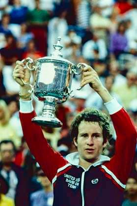RECORD DATE NOT STATED Tennis John McEnroe John McEnroe (USA) winner of the Men s Singles Grand Slam title at the 1981 US Open Tennis. New York USTA Billie Jean King National T NY United States Copyright: xPaulxJ.xSutton DUOMO PCNx TN1401 106004
