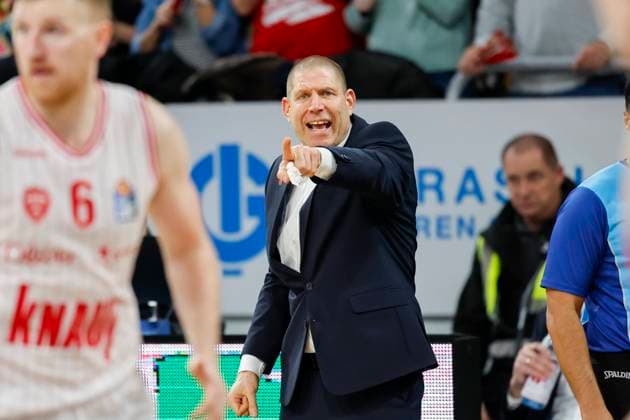 Headcoach Oren Amiel (Bamberg Baskets) Bamberg Baskets - Würzburg Baskets Wuerzburg easyCredit-BBL Basketball Bundesliga Saison 2023 24 Spieltag 13 27.12.2023, Brose Arena Bamberg Foto: Daniel Löb Loeb Copyright: DanielxLöb