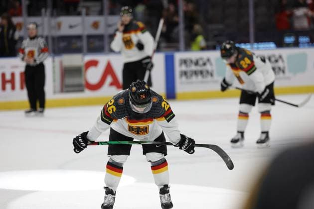 Gothenburg, SWEDEN 20231231 Germany s Moritz Elias during the IIHF World Junior Championship group A Ice hockey, Eishockey match between Canada and Germany at Scandinavium in Gothenburg, Sweden December 31, 2023. Gothenburg SWEDEN x9200x