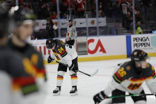 Gothenburg, SWEDEN 20231231 Germany s Roman Kechter during the IIHF World Junior Championship group A Ice hockey, Eishockey match between Canada and Germany at Scandinavium in Gothenburg, Sweden December 31, 2023. Gothenburg SWEDEN x9200x