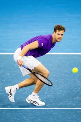Yannick Hanfmann defeats Sebastian Korda in the round of 32 at Brisbane international 2nd January 2024 Brisbane International Tennis Tournament, Day Three, Queensland Tennis Centre, Brisbane, Australia - 02 Jan 2024  Copyright: xBenxSymons Shutterstockx 14279942bl