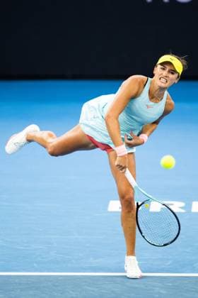 SOFIA KENIN PLAYS ARINA RODIONOVA in the round of 32 at Brisbane international 2nd January 2024 Brisbane International Tennis Tournament, Day Three, Queensland Tennis Centre, Brisbane, Australia - 02 Jan 2024  Copyright: xBenxSymons Shutterstockx 14279942co