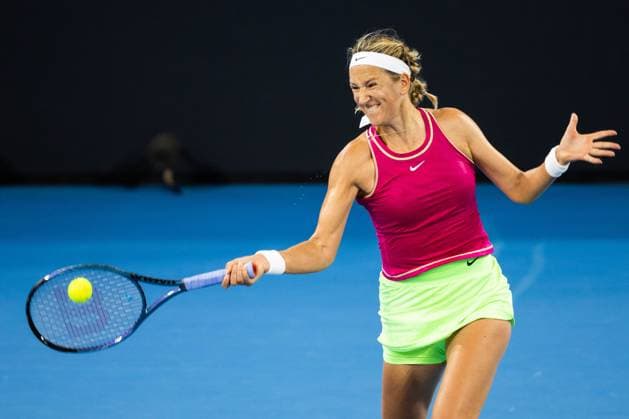 Victoria Azarenka defeats Anna Kalinskayaat Brisbane international 2nd January 2024 Brisbane International Tennis Tournament, Day Three, Queensland Tennis Centre, Brisbane, Australia - 02 Jan 2024  Copyright: xBenxSymons Shutterstockx 14279942gb