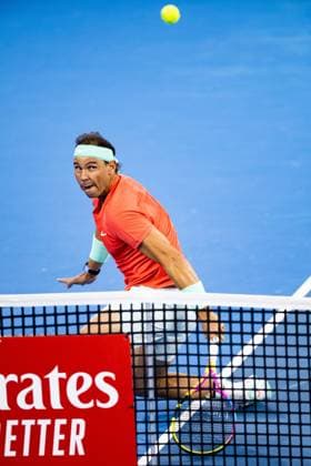 Rafael Nadal Brisbane International Tennis Tournament, Day Three, Queensland Tennis Centre, Brisbane, Australia - 02 Jan 2024  Copyright: xBenxSymons Shutterstockx 14279942hl