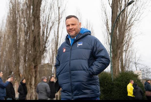Fussball, Herren, Saison 2023 24, 2. Bundesliga, Hertha BSC, Training, Trainer Pal Dardai (Hertha BSC), 03.01. 2024,