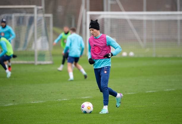 Fussball, Herren, Saison 2023 24, 2. Bundesliga, Hertha BSC, Training, Palko Dardai (Hertha BSC), 03.01. 2024,