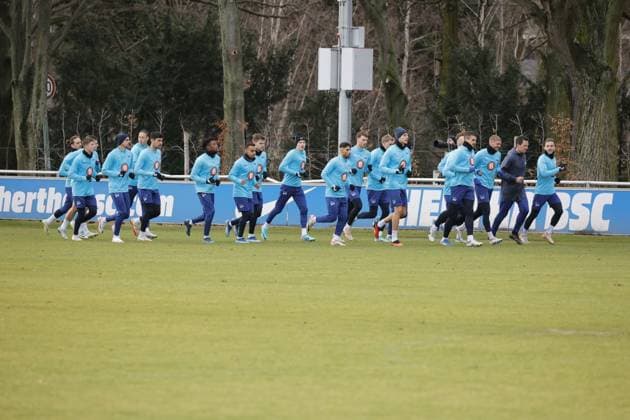 Deutschland, Berlin, Sportpark, GER, 2.FBL, Hertha BSC, Saison 2023 24, Training