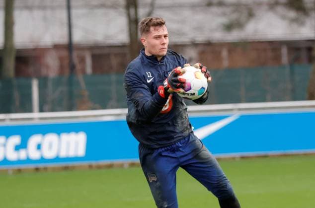 Deutschland, Berlin, Sportpark, GER, 2.FBL, Hertha BSC, Saison 2023 24, Training, Foto:Tjark Ernst