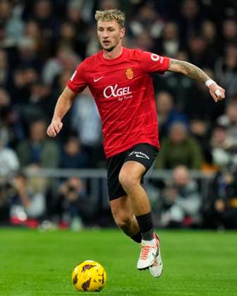 ESP: Real Madrid v RCD Mallorca. La Liga EA Sports, date 19 Siebe Van der Heyden of RCD Mallorca during the La Liga match between Real Madrid and RCD Mallorca played at Santiago Bernabeu Stadium on January 3, 2024 in Madrid, Spain. kpng Copyright: xCesarxCebollax xPRESSINPHOTOx PS_240103_1013