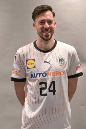 Patrick Groetzki (Germany 24), DHB Media Day Brunsbuettel , Handball, Deutscher Handball Bund, DHB, 05.01.2024 Brunsbuettel Schleswig Holstein Deutschland