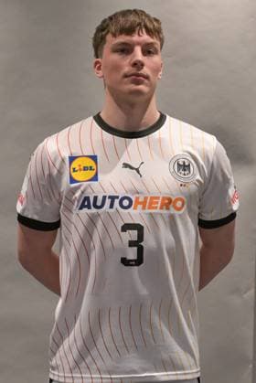 Nils Lichtlein (Germany 3), DHB Media Day Brunsbuettel , Handball, Deutscher Handball Bund, DHB, 05.01.2024 Brunsbuettel Schleswig Holstein Deutschland