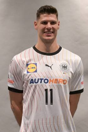 Sebastian Heymann (Germany 11), DHB Media Day Brunsbuettel , Handball, Deutscher Handball Bund, DHB, 05.01.2024 Brunsbuettel Schleswig Holstein Deutschland