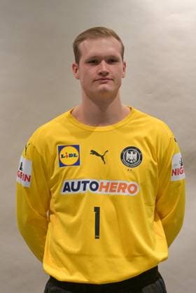 Torwart David Spaeth (Germany 1), DHB Media Day Brunsbuettel , Handball, Deutscher Handball Bund, DHB, 05.01.2024 Brunsbuettel Schleswig Holstein Deutschland