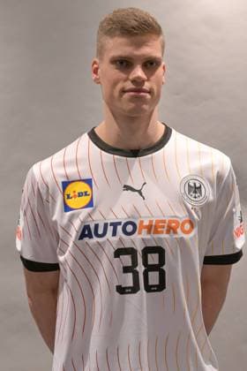 Martin Hanne (Germany 38), DHB Media Day Brunsbuettel , Handball, Deutscher Handball Bund, DHB, 05.01.2024 Brunsbuettel Schleswig Holstein Deutschland