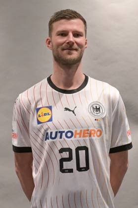 Philipp Weber (Germany 20), DHB Media Day Brunsbuettel , Handball, Deutscher Handball Bund, DHB, 05.01.2024 Brunsbuettel Schleswig Holstein Deutschland