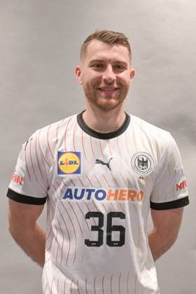 Lukas Mertens (Germany 36), DHB Media Day Brunsbuettel , Handball, Deutscher Handball Bund, DHB, 05.01.2024 Brunsbuettel Schleswig Holstein Deutschland