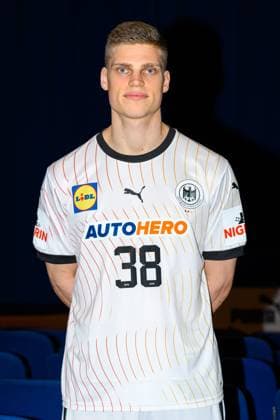 Handball, Herren: Deutschland - Pressekonferenz - Medientermin Martin Hanne (Deutschland) Portrait Gesicht Brunsbüttel Elbforum Deutschland