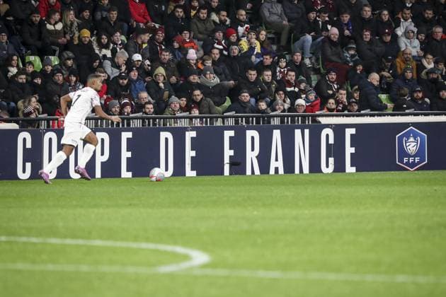 COUPE DE FRANCE FOOTBALL : Metz vs Clermont FOOT 63 - Coupe De France - 05 01 2024 ElyxandroCegarra Panoramic 