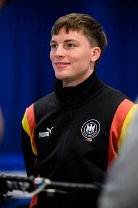 Handball, Herren: Deutschland - Pressekonferenz - Medientermin Nils Lichtlein (Deutschland) Brunsbüttel Elbforum Deutschland