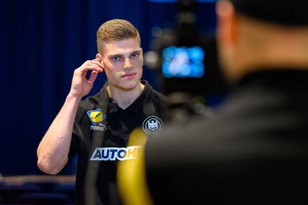 Handball, Herren: Deutschland - Pressekonferenz - Medientermin Martin Hanne (Deutschland) Brunsbüttel Elbforum Deutschland