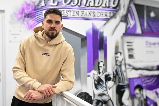 2. Bundesliga - VfL Osnabrück verpflichte Lex Tyger Lobinger am 05.01.2024 an der Bremer Brücke in Osnabrück Lex Tyger Lobinger kommt zum VfL Osnabrück