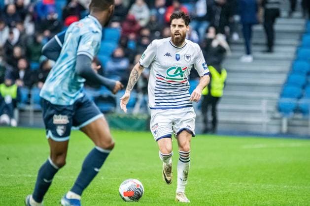 Quentin Daubin (SM Caen) FOOTBALL : Havre AC vs SM Caen - Coupe de France - 32e de Finale - 07 01 2024 BaptisteAutissier Panoramic 