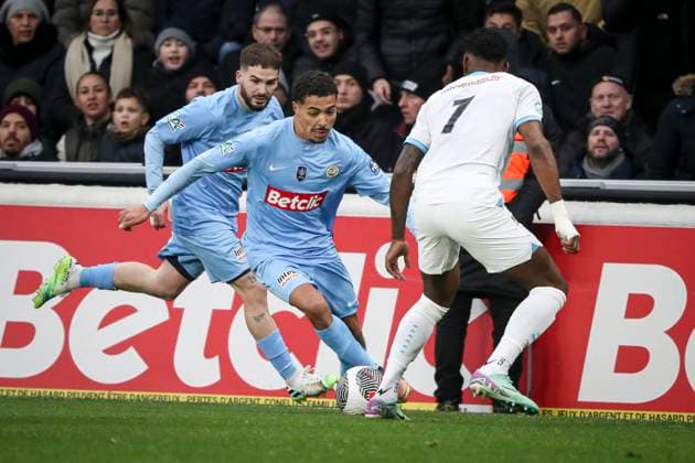 MURILLO AMIR 7 FOOTBALL : Thionville Lusitanos vs Olympique Marseille - Coupe De France - 07 01 2024 ElyxandroCegarra Panoramic 