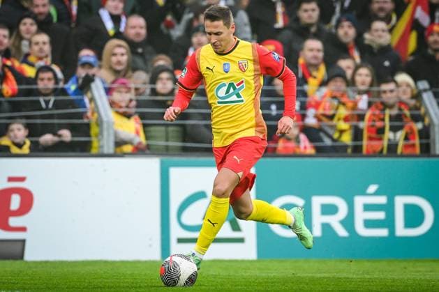 January 7, 2024, Lens, France, France: Przemyslaw Adam FRANKOWSKI of Lens during the French Cup match between RC Lens and AS Monaco at Bollaert-Delelis Stadium on January 07, 2024 in Lens, France. Lens France - ZUMAm308 20240107_zsp_m308_006 Copyright: xMatthieuxMirvillex
