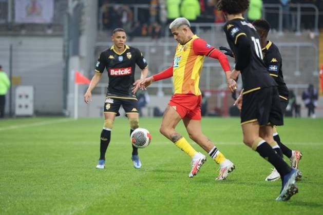 Facundo MEDINA (RC Lens) lors du match de Coupe de France entre le RC Lens et Monaco, stade Bollaert-Delelis, le 7 janvier 2024 FOOTBALL : RC LENS vs MONACO - COUPE DE FRANCE - 07 01 2024 LaurentSanson Panoramic 