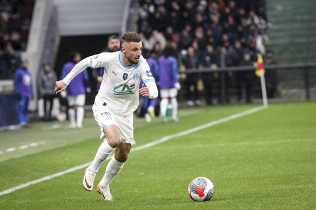 CLAUSS JONATHAN 12 FOOTBALL : Thionville Lusitanos vs Olympique Marseille - Coupe De France - 07 01 2024 ElyxandroCegarra Panoramic 