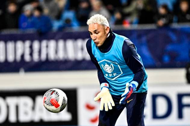 Kellor Navas (psg) FOOTBAL : US Revel vs PSG - 32eme de Finale de la Coupe de France - Castres - 07-01-2024 ThierryBreton Panoramic 