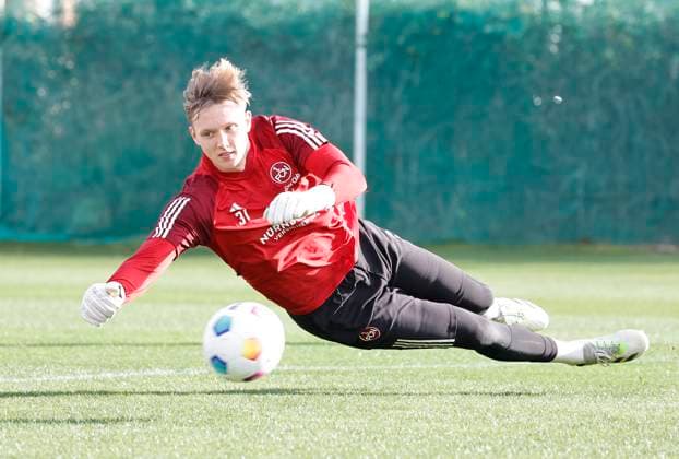 08.01.2024 - Fussball - 2. Fussball-Bundesliga - Saison 2023 2024 - 1. FC Nürnberg FCN Club - Trainingslager Winter Wintertrainingslager Marbella Spanien - Sportfoto Zink DaMa - xdaxmax - Jan Reichert (31, 1. FC Nürnberg FCN )