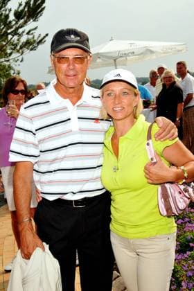 Franz Beckenbauer mit seiner Ehefrau Heidi bei Ankunft zum Bayerischen Abend im Rahmen vom Charity Golfturnier am 8.8.2008 in Timmendorfer Strand an der Ostsee Franz Beckenbauer ist am 7.01.2024 im Alter von 78 Jahren gestorben