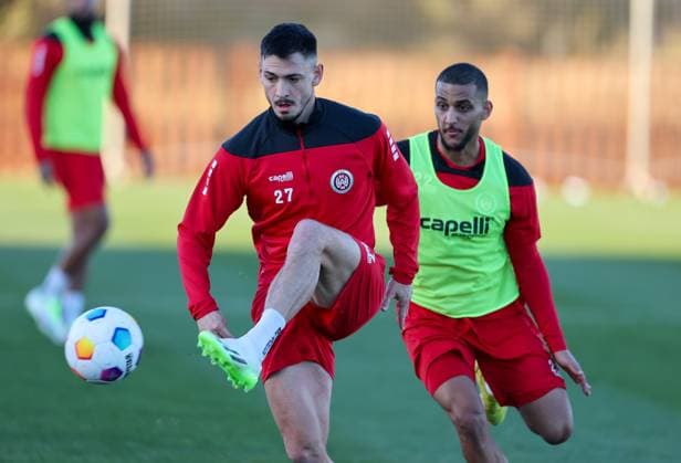 Fussball - 2. Bundesliga - Trainingslager - SV Wehen Wiesbaden - 08.01.24, Nico Rieble, -