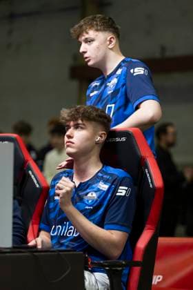 Virtuelle Bundesliga, Division Nord-West, 09.01.2023 CHASER (Jamie Bartel, SC Paderborn), JONNY (Jonas Wirth, SC Paderborn). VBL Club Championship Offline Spieltag, 9.-10. Januar, FC St. Pauli - SC Paderborn, Virtuelle Bundesliga, 14. Spieltag, Division Nord-West, am 09.01.2023, Strassenkicker-Base, Köln