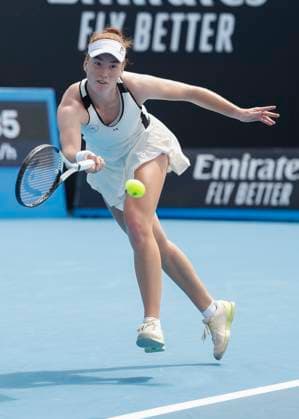 Ella Seidel Australian Open Qualifikation - Melbourne Park - Melbourne - Victoria - Australia - 10 01 2024. Copyright: xJuergenxHasenkopfx