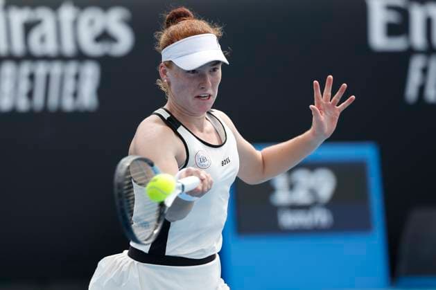 Ella Seidel Australian Open Qualifikation - Melbourne Park - Melbourne - Victoria - Australia - 10 01 2024. Copyright: xJuergenxHasenkopfx