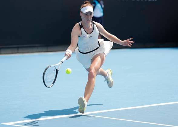 Ella Seidel Australian Open Qualifikation - Melbourne Park - Melbourne - Victoria - Australia - 10 01 2024. Copyright: xJuergenxHasenkopfx