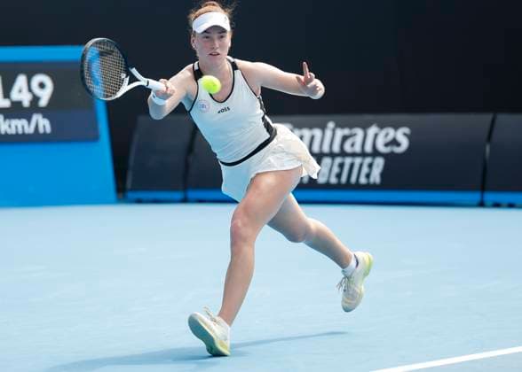 Ella Seidel Australian Open Qualifikation - Melbourne Park - Melbourne - Victoria - Australia - 10 01 2024. Copyright: xJuergenxHasenkopfx