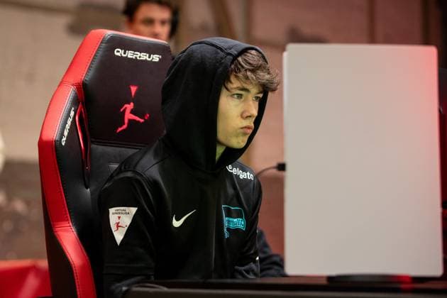 Virtuelle Bundesliga, Division Nord-West, 10.01.2023 Bastian Puskas (Hertha BSC, Bxstip7) Virtuelle Bundesliga, Division Nord-West, 10.01.2023; VBL Club Championship Offline Spieltag, 9.-10. Januar.