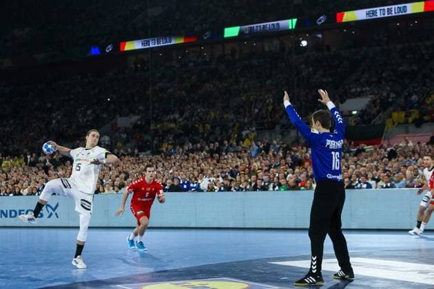 Handball EM 2024 - Düsseldorf; 10.01.2024 Handball EM 2024 - Düsseldorf am 10.01.2024, Düsseldorf. ; Copyright: xBEAUTIFULxSPORTS KennyxBeelex
