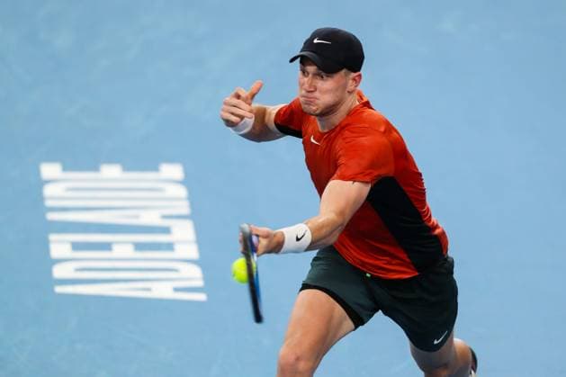TENNIS ADELAIDE INTERNATIONAL, Jack Draper of the United Kingdom in action against Tommy Paul of the United States during their Quarter Final match of the 2024 Adelaide International at Memorial Drive Tennis Centre in Adelaide, Thursday, January 11, 2024. ( NO ARCHIVING, EDITORIAL USE ONLY, NO USE IN BOOKS WITHOUT CONSENT ADELAIDE SOUTH AUSTRALIA AUSTRALIA  Copyright: xMATTxTURNERx 20240111001887476744